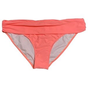 Woman’s Peach Bikini Swim Bottom 2X